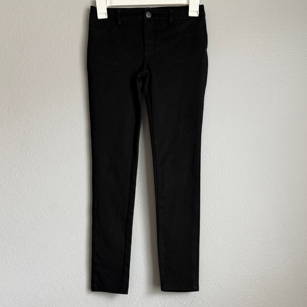 GAP Girls Black Casual Bottoms Adjustable Waistband Size 10